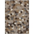 thumbnail image 2 of Addison Rugs Chantille Indoor/Outdoor Transitional Geometric Brown Machine Washable Rectangle Rug, 3' x 5', 2 of 8