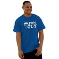 thumbnail image 4 of Fun Guy Fungi Mushroom Nerdy Geeky Men's Graphic T Shirt Tees Brisco Brands L, 4 of 6