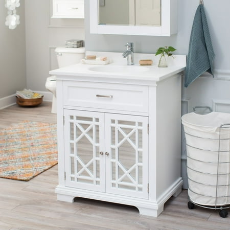 - Belham Living Florence Bath Vanity with Optional Sink and Faucet