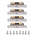 thumbnail image 3 of 4 Set Sliding Patio Door Rollers Replacement Sliding Door Roller Assembly 88 Type Bearing for Home and Office Double Copper Concave Wheel, 3 of 8