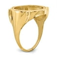 thumbnail image 6 of 14K Yellow Gold Ring Band Themed Holds 1 10oz American Eagle coin Product does not include, Size 5, 6 of 8