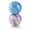 Blue,Purple, variant on YEMNPIOS 2 Pcs 8.5 Inch Large Inflatable Bouncing Balls Marbleized Bouncy Ball for Adults Pets Party Supplies Beach PVC