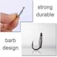 thumbnail image 3 of 30 Pcs Twist Lock Fishing Hooks High Steel Spring fishing hooks Barbed Swivel Fishing Hooks for Saltwater, Freshwater Fishing, 3 of 5