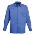 thumbnail image 1 of Premier Mens Poplin Long-Sleeved Shirt, 1 of 3