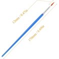 thumbnail image 2 of Round Paint Brushes,small Brush Bulk For Miniature Detail Painting(30pcs, Blue), 2 of 5