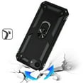 thumbnail image 2 of For iPhone 17E / 16E / SE4 Ring Magnetic Kickstand Hybrid Case Cover - Black, 2 of 3