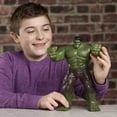 thumbnail image 3 of Marvel Spider-Man Brand New Day Savage Smash Hulk Action Figure, 11.8 Inches, 3 of 13