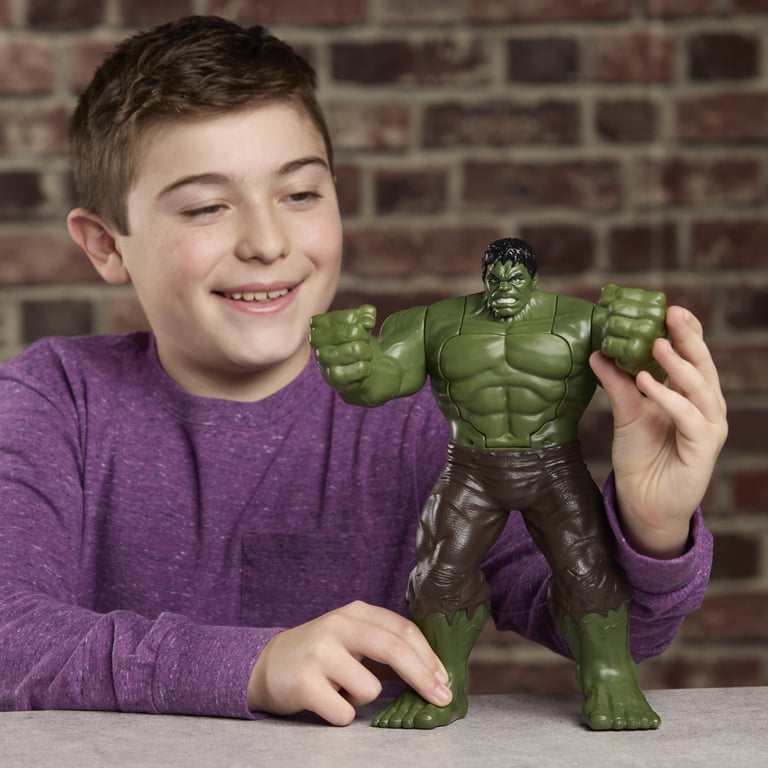 Spider-Man, Marvel Hulk Action Figure, Savage Smash, 11.8 Inches