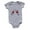 Grey, variant on Otqutp Toddler Cute Playsuit Baby Girls And Boys Short Sleeve Born To Crawl Off Roading Cute Bodysuit Baby Romper 0 to 24 Months