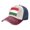 Navy And Red, variant on Hungarian Flag Distressed Baseball Cap Dad Hats for Men Women Vintage Trucker Hat Low Profile Ball Caps