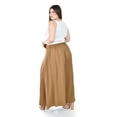 thumbnail image 3 of Pantalon tipo palazzo Roman Fashion /Tallas Extras, 2632 (Moka) cafe 42, 3 of 6