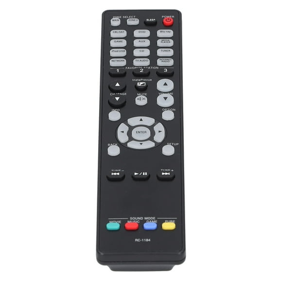 Mando A Distancia de TV ANGGREK Negro de 10 M/33 Pies Para Denon AVR-S800CI