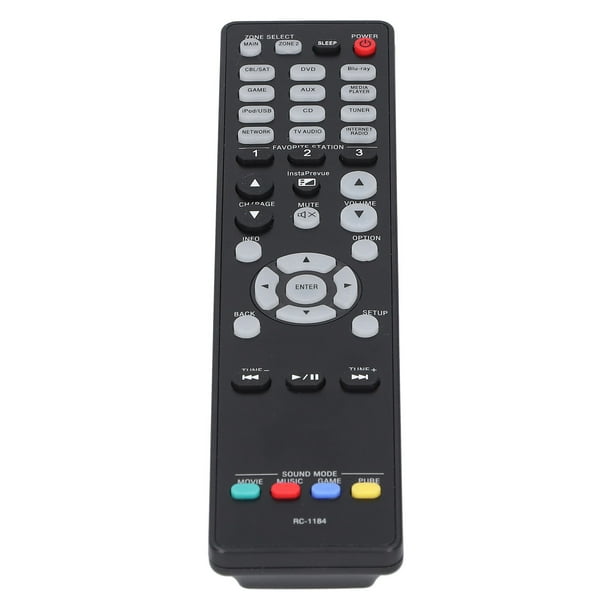 Mando A Distancia de TV ANGGREK Negro de 10 M/33 Pies Para Denon AVR-S800CI