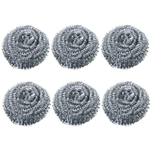 ACDANC 6 Pcs Scrub Brush,Rust-Resistant Stainless Steel Scrubber,Effectively Cleaning Brushes