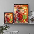 thumbnail image 3 of Lindos carteles adhesivos de la película M-Mega Space M-Molly, decoración vintage para habitación, bar, cafetería, decoración de pared de habitación, 3 of 5