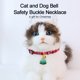 thumbnail image 5 of Collar ajustable para perros y gatos con colgante para mascotas decoración navideña (árbol de Navidad S) JShteea Libre de BPA, 5 of 8