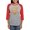 Heather/Red, variant on CafePress - Most Wonderful (Orange) - Womens Baseball Tee