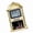Gold, variant on ANXPTIME HA-4002 Metal Alarm Clock Desktop Clock with Azan Support Memory Snooze Function