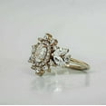 thumbnail image 3 of 2.00 Carat Lab-Created 14K Yellow Gold Plated Oval Halo Engagement Ring, 3 of 4