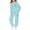 Z2-Sky Blue, variant on Uobin Girls Outfits Winter Jogger Set 2 Piece New York Letter Print Graphic Pullover Hoodie Sweatshirt Sweatpants Sweatsuit Outfits 3-14Years