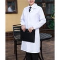 thumbnail image 4 of de boratorio para mujer s de boratorio Slvee limpieza Personal de boratorio profesion, Doctor, Chaquetas de enfermera co L BLESIY Abrigos largos de laboratorio, 4 of 6