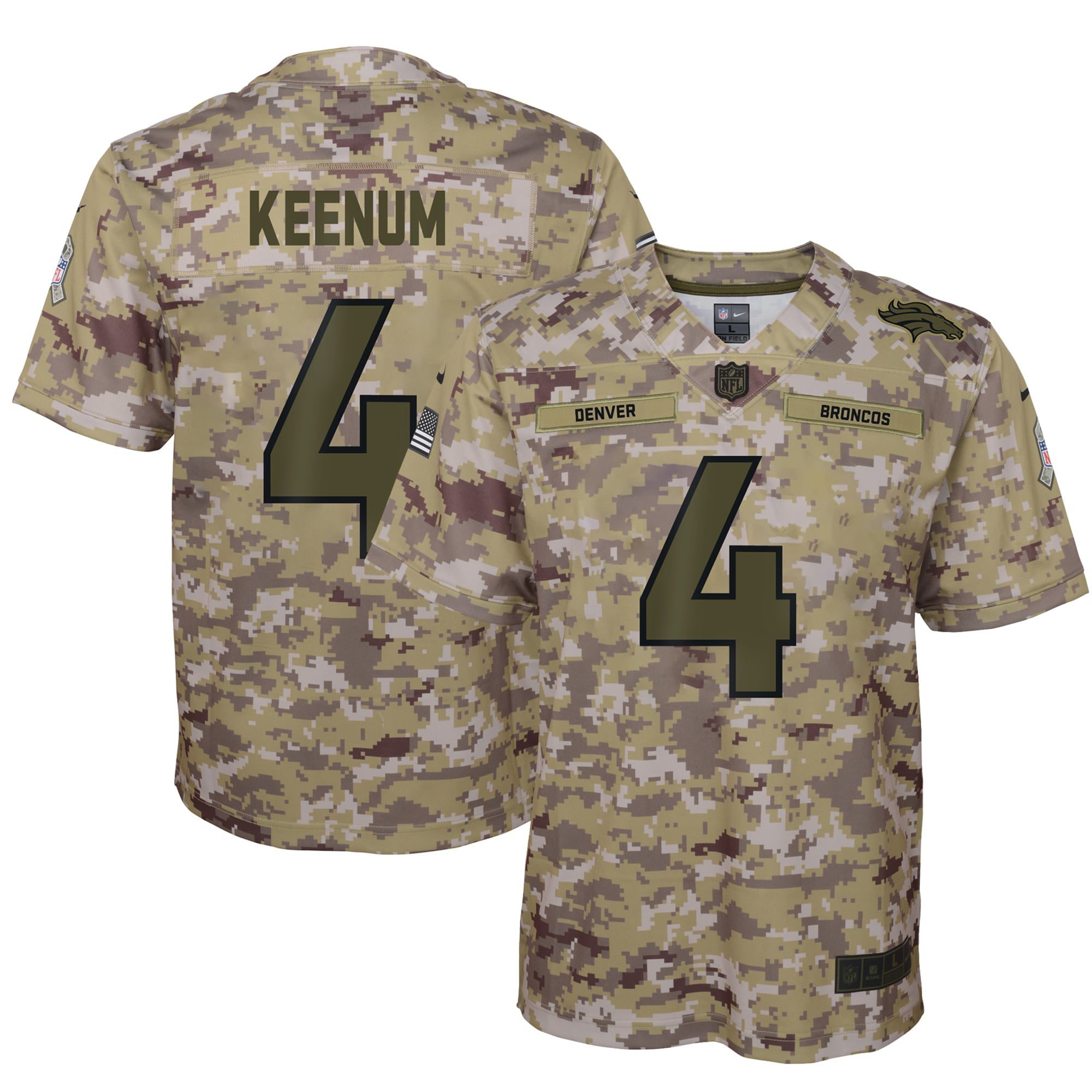camouflage bronco jersey