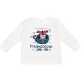 thumbnail image 3 of Inktastic My Godmother Loves Me Boys Boys Long Sleeve Toddler T-Shirt, 3 of 5