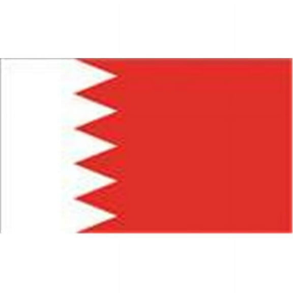2 ft. X 3 ft. Nyl-Glo Bahrain Flag