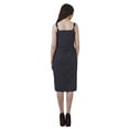thumbnail image 2 of Bimba Robe Boutonnée pour Femmes Robe Chambray Tablier Longueur Genou Robe Courte, 2 of 7