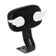 thumbnail image 2 of Cojín de espalda genérica, respaldo de bicicleta eléctrica cómoda soporte trasero, respaldo del asiento de soporte de reposo posterior para scooter Negro, 2 of 8