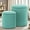 Mint, variant on Round Ottoman with Storage, Set of 2, Small Vanity Stool as Vanity Chair, Corduroy Ottoman Foot Rest for Small Space, Living Room, Bedroom, Beige