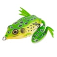 thumbnail image 2 of Lunkerhunt LF03 Lunker Frog Hollow Body Frog, 2 1/4" at Rest/4 1/2" Extend, 1/2 oz, Leopard, Floating - Fishing Lure, 2 of 10