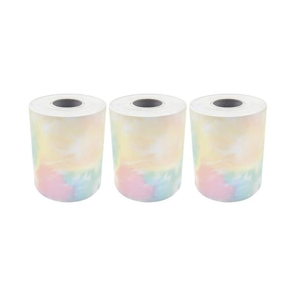 Tie-Dye Rolled Border - Pack of 3
