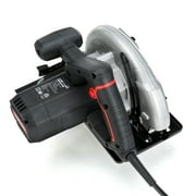 Hyper Tough 12 Amp 7-1/4 in Corded Circular Saw with Steel Shoe and Adjustable Bevel
