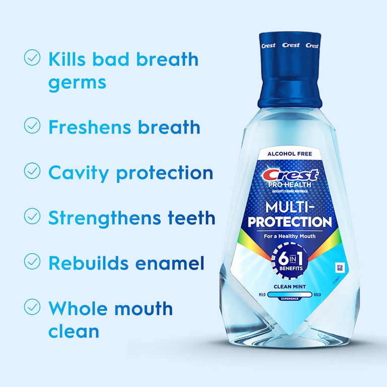 Crest Pro-Health Multi-Protection Alcohol-Free Mouthwash photo 4