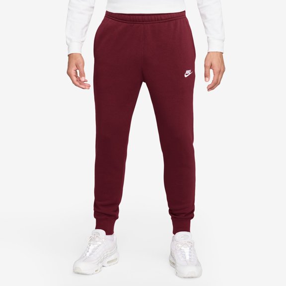 Men's Nike Sportswear Club Fleece Joggers Color: Team Red Size: S