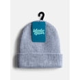 thumbnail image 2 of Wonder Nation Kids' Ribbed Beanie Hat, 2 of 4