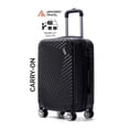 thumbnail image 1 of Maleta de viaje 20” Carry-on de mano Armored travel ABS doble calibre candado TSA LOCK, 1 of 10