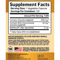 thumbnail image 6 of Harvest of Nature Curcumin Turmeric Capsules 650 Mg Gluten-Free 120 Capsules, 6 of 7