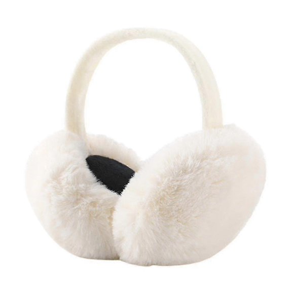 Unisex Detachable Plush Earmuffs Winter Earflap Warmers Ear Muffs