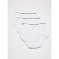 thumbnail image 4 of Fruit of the Loom Men's Basic White 100% Cotton Briefs Underwear 7 Pack XL, 4 of 4