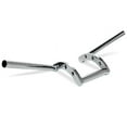 thumbnail image 4 of Krator Motorcycle Handlebar 1" Chrome Z-Bars Cruiser Bike Compatible with Yamaha Road Star Warrior Midnight XV, 4 of 4