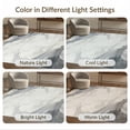 thumbnail image 7 of ODIKA 2'x3' Washable Accent Rug Pet Friendly, Bedside Mat Entryway Abstract Dorm Marbled Swirl Distressed Weathered Neutral for Bedroom, RV, 7 of 7