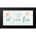 thumbnail image 2 of Carpentieri, Natalie 14x9 Black Modern Framed Museum Art Print Titled - Sea Free, 2 of 5