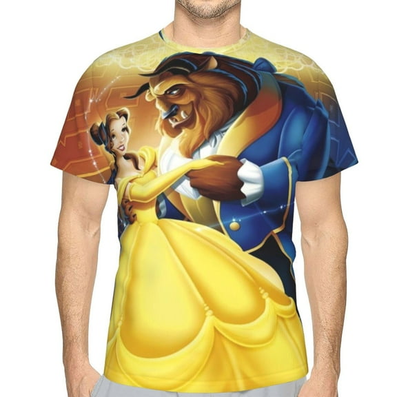 Unisex Adult Beauty The Be-as T-Shirts, 3D Graphic Novelty Shirts Crewneck Short Sleeve Tees for Men Women