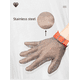 thumbnail image 5 of Guante de cota de malla de malla metálica de acero inoxidable resistente al corte de nivel más alto Guante de carnicero para cortar carne Procesamiento de alimentos Cuchillo para rebanar pescado, 5 of 5