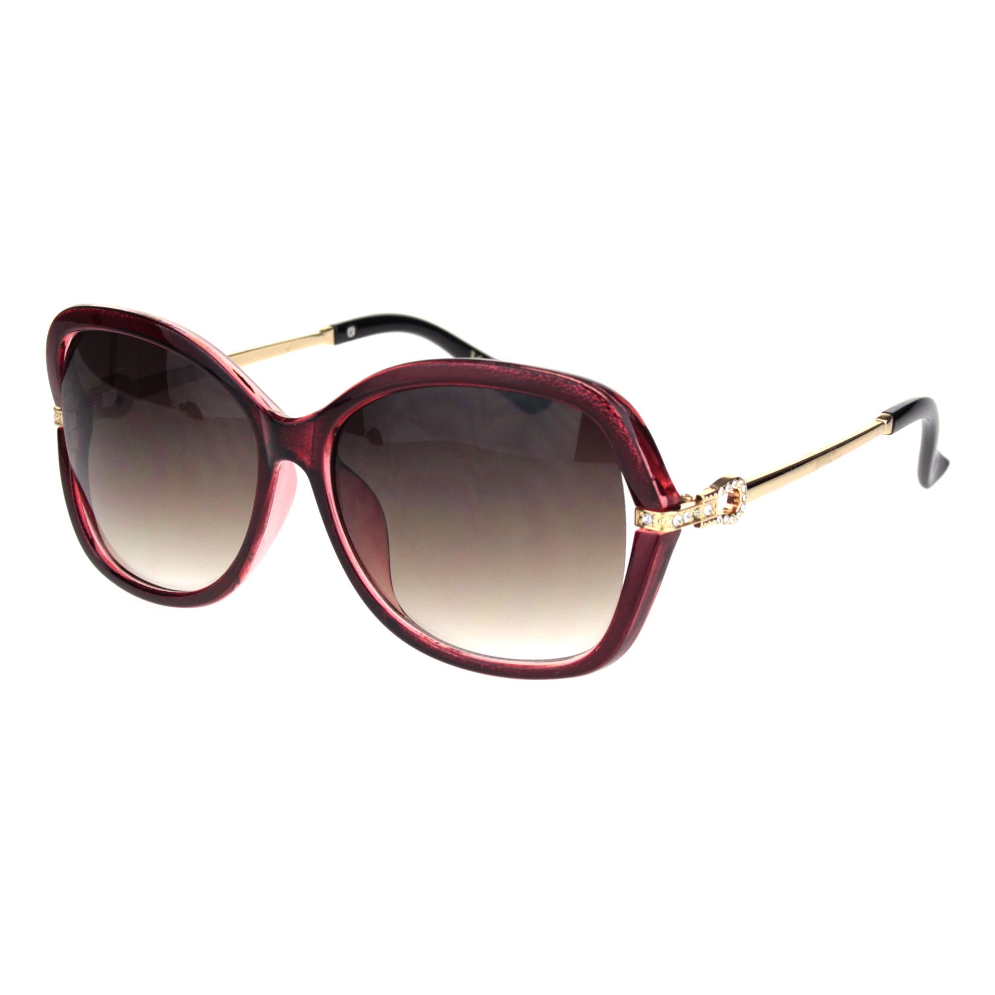sunglasses with butterfly on side