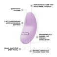 thumbnail image 3 of LELO LILY 3 Mini Clitoral Vibrator for Women Discreet Travel Friendly, Calm Lavender, 3 of 7