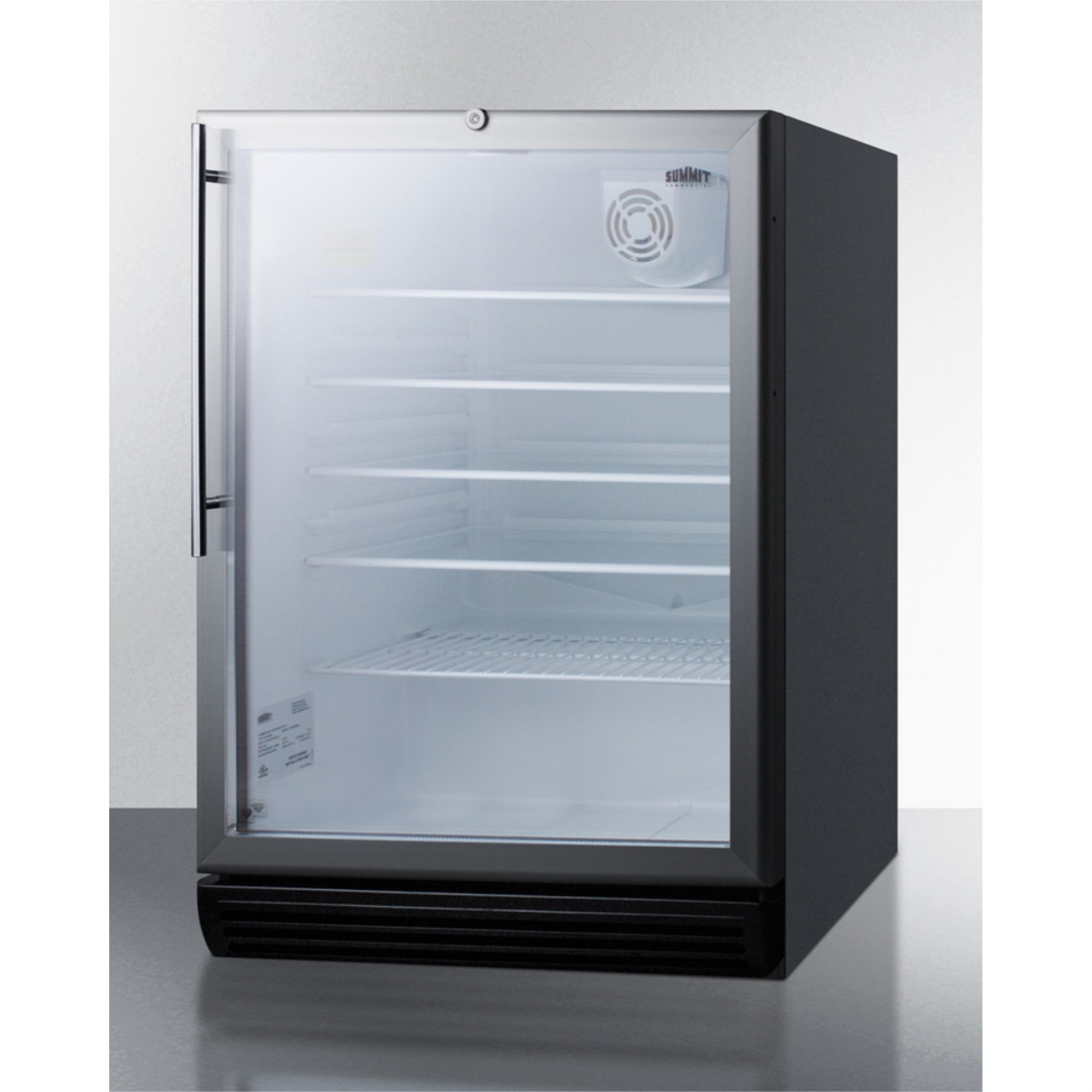 SUMMIT SCR600BGLBIHVADA specialty refrigerator