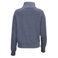 thumbnail image 4 of Boxercraft BW5205 Ladies Dream Fleece 1/4 Zip Pullover-Indigo Heather-S, 4 of 4